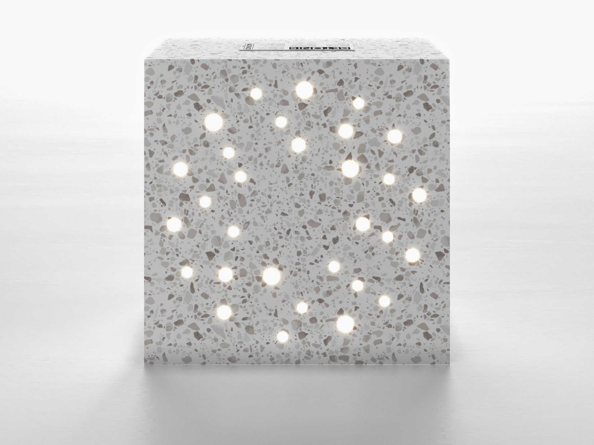 B-Hole - 200x200x100mm Ön Görünüş