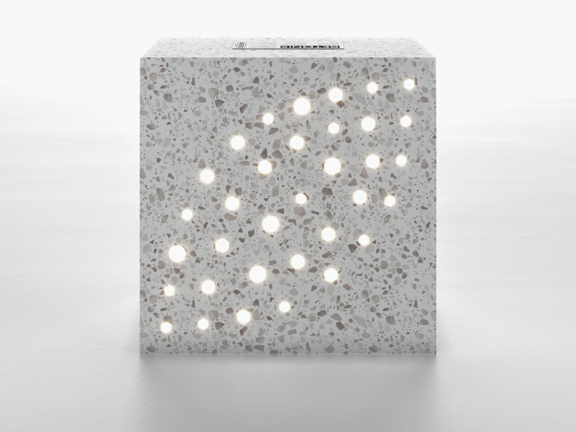 Core - 200x200x100mm Ön Görünüş