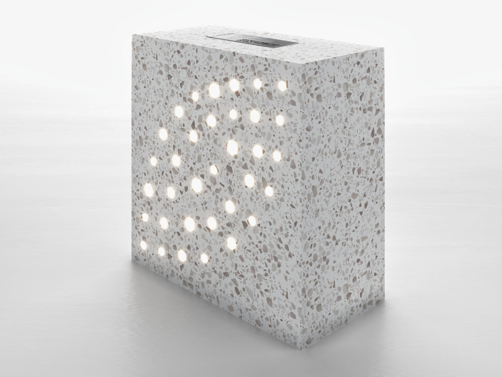 Core - 200x200x100mm Ön Perspektif