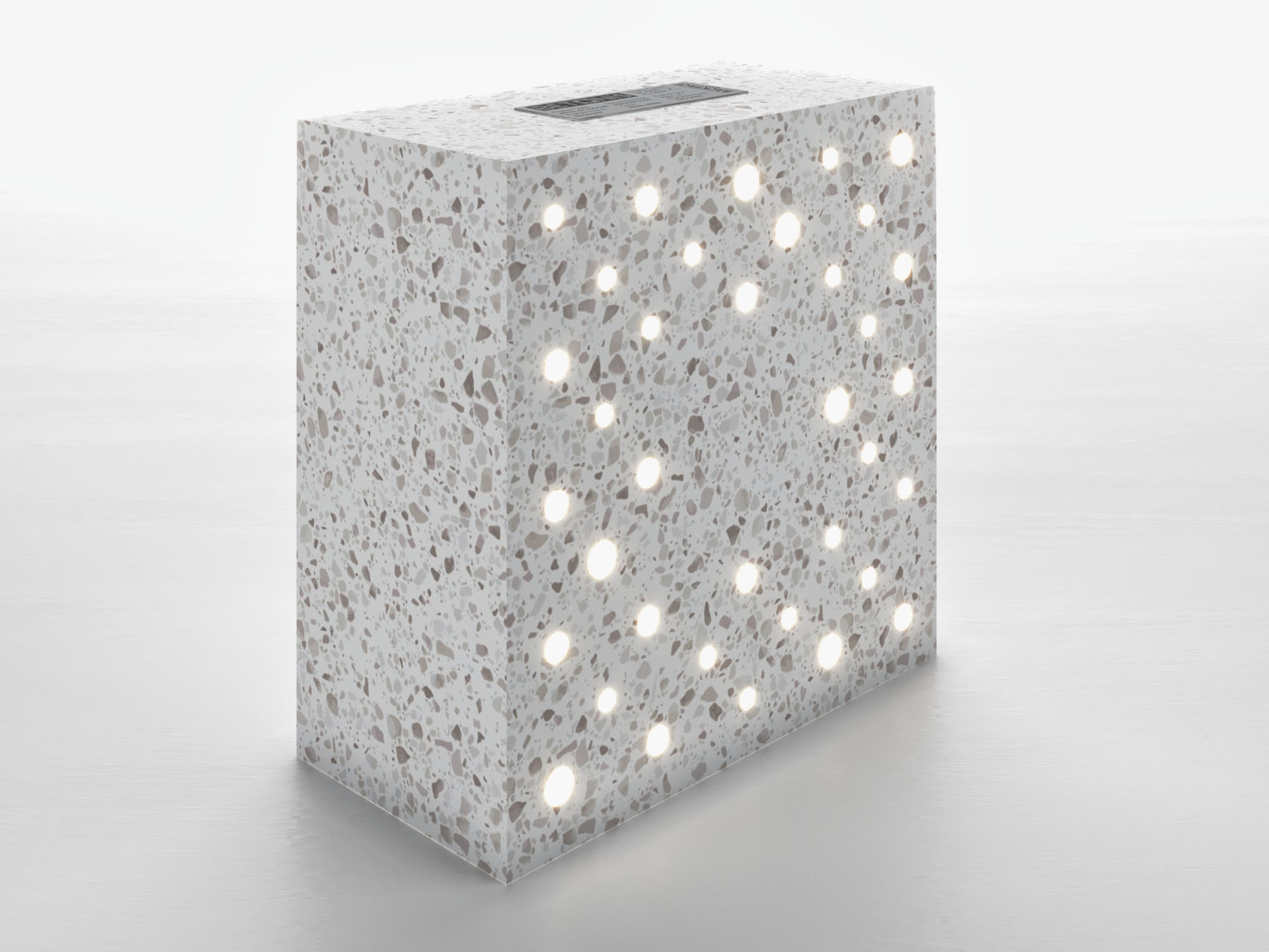 Quiescent - 200x200x100mm Arka Perspektif Görünüş