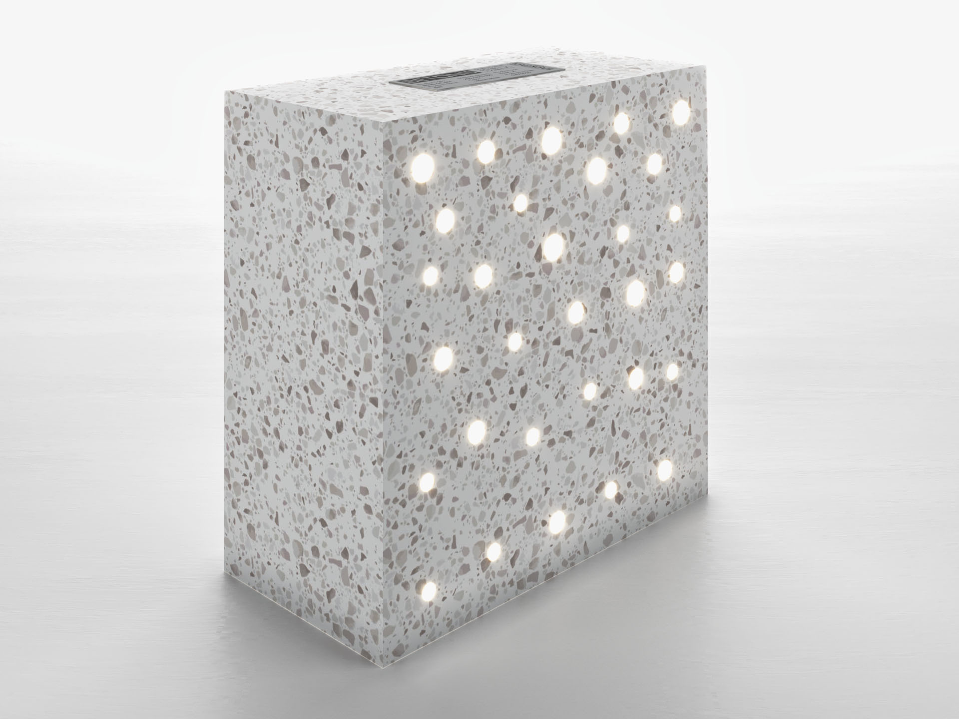 Belt - 200x200x100mm Arka Perspektif Görünüş