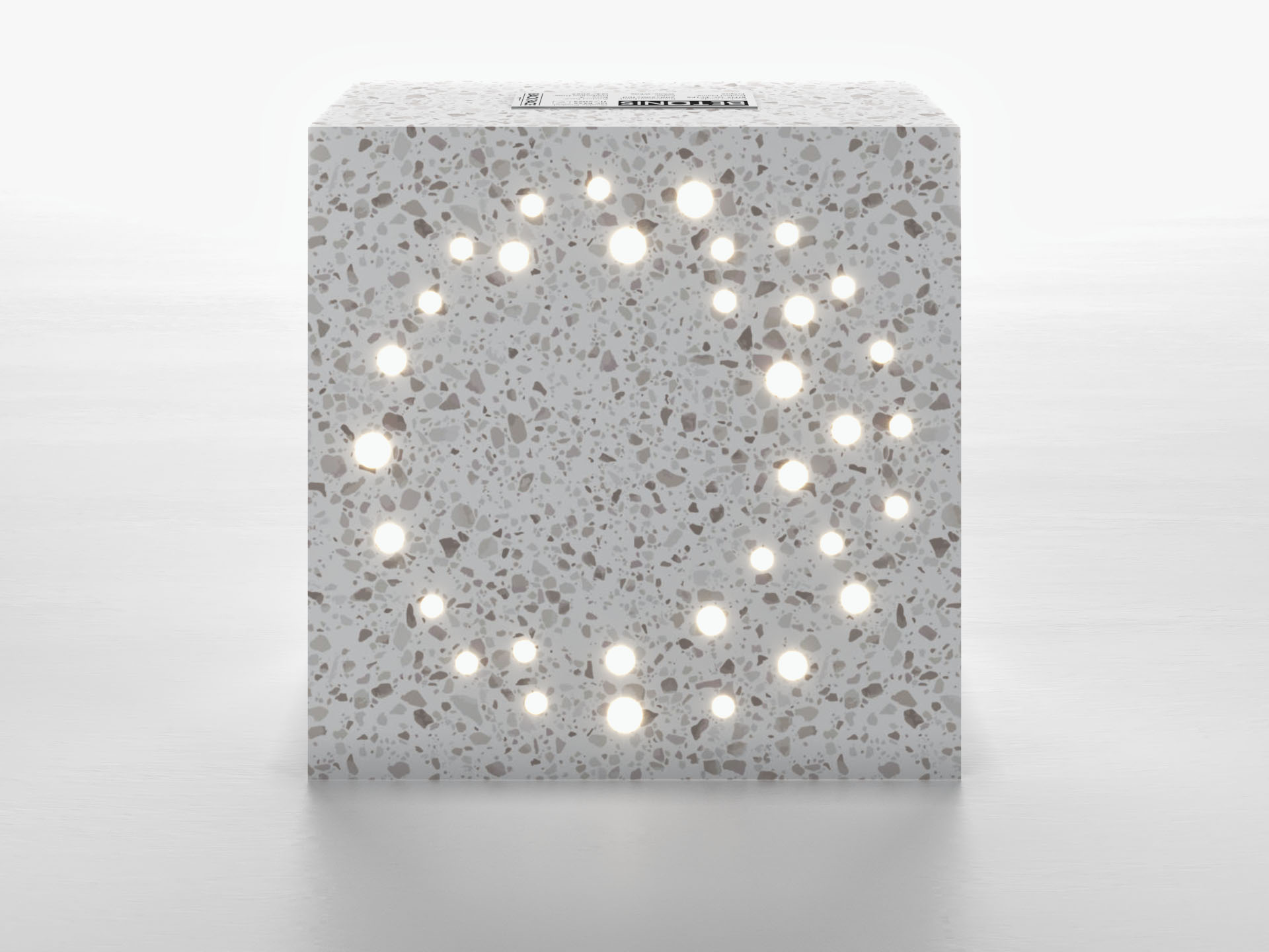 Eclipse - 200x200x100mm Ön Görünüş