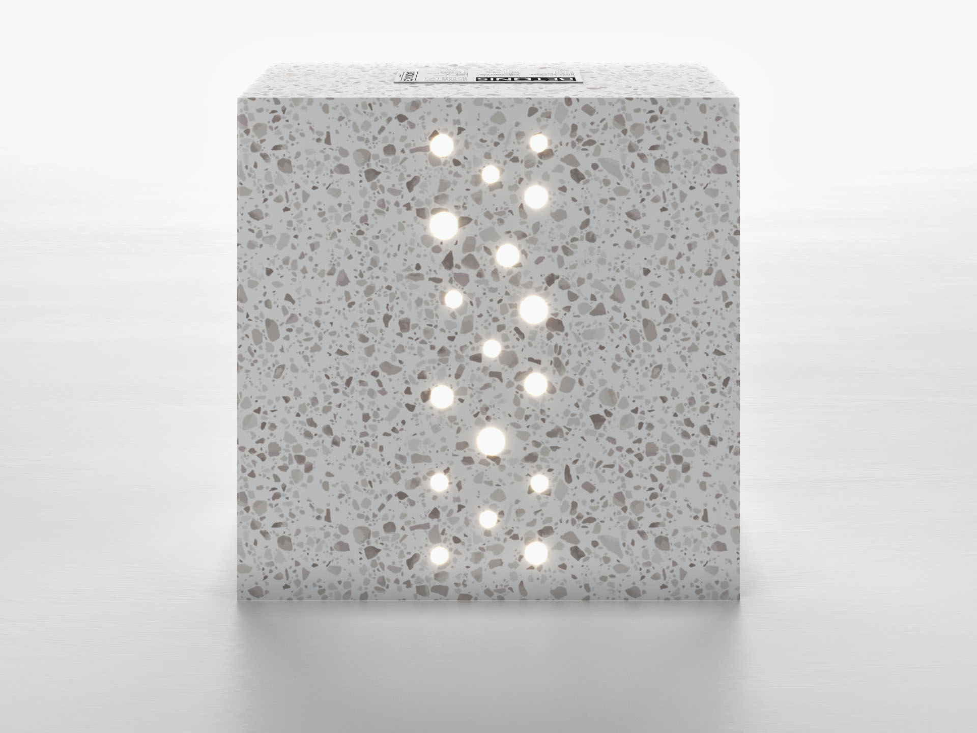 Cassini Tuğla - 200x200x100mm Ön Görünüş