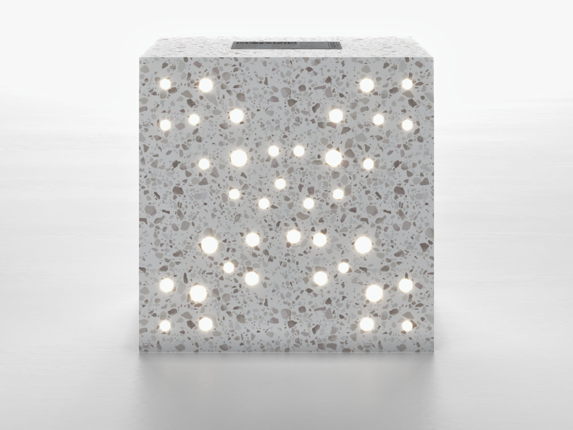 Cassini Cross Tuğla - 200x200x100mm Arka Görünüş