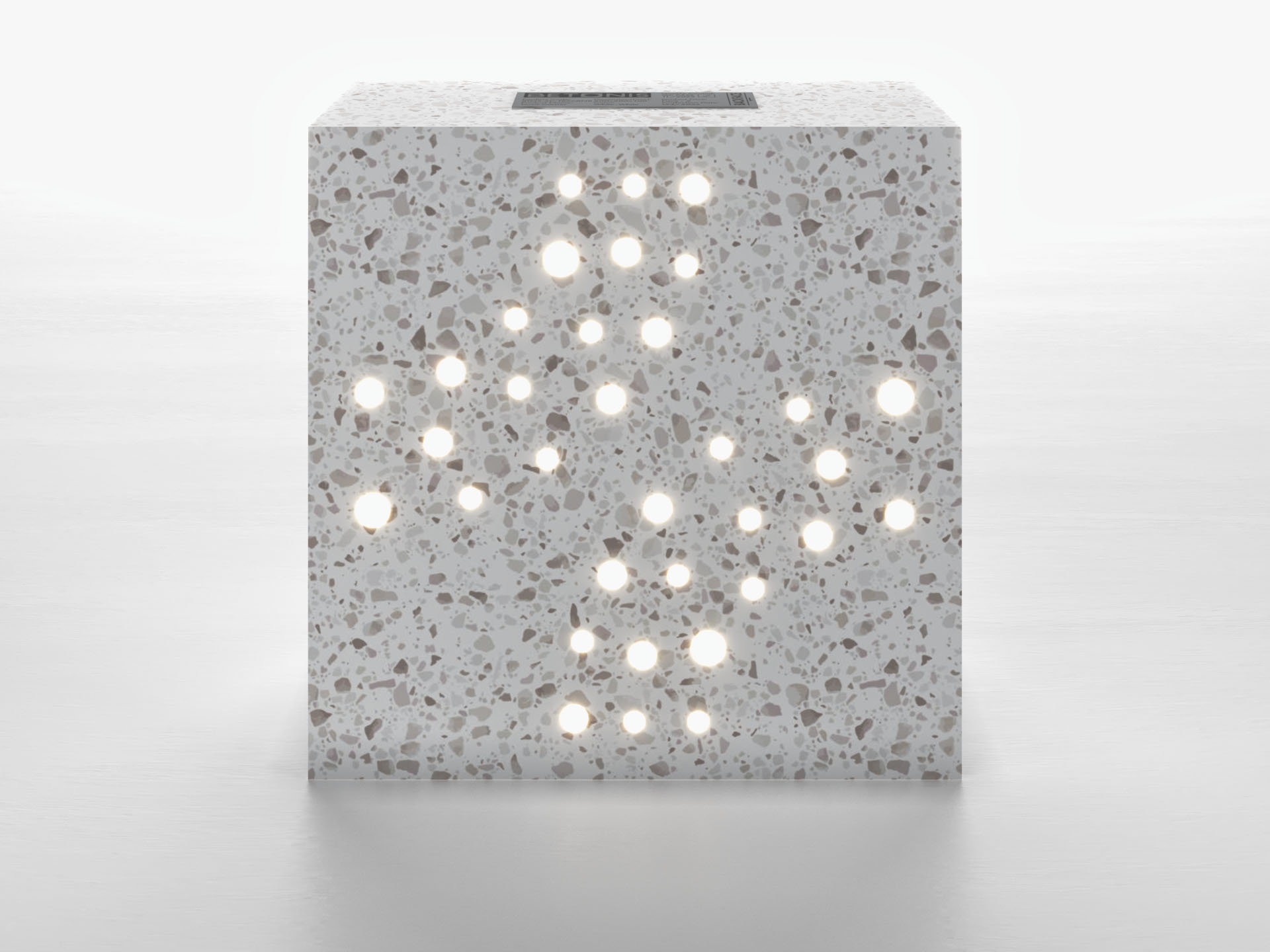 Torus Corner Tuğla - 200x200x100mm Arka Görünüş